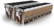 EPS Dry coolers adiabáticos com painéis evaporativos da ThermoKey